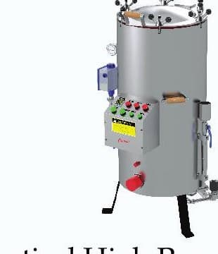 Vertical High Pressure Steam Sterilizer