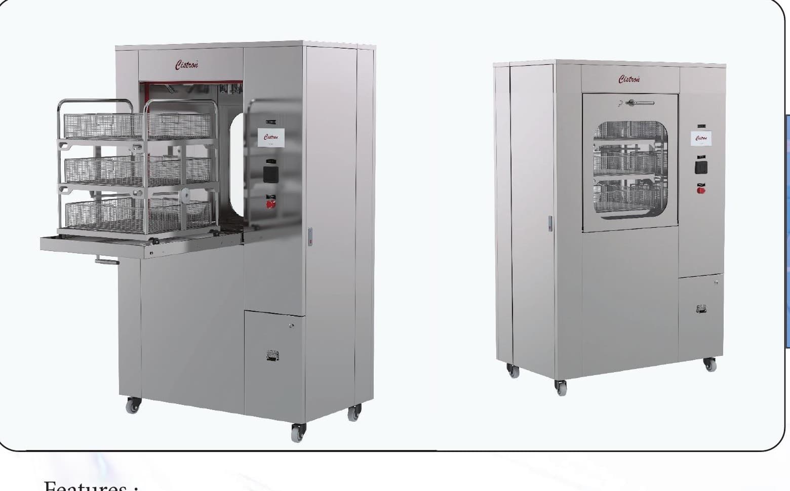 Instrument Washer cum Disinfector
